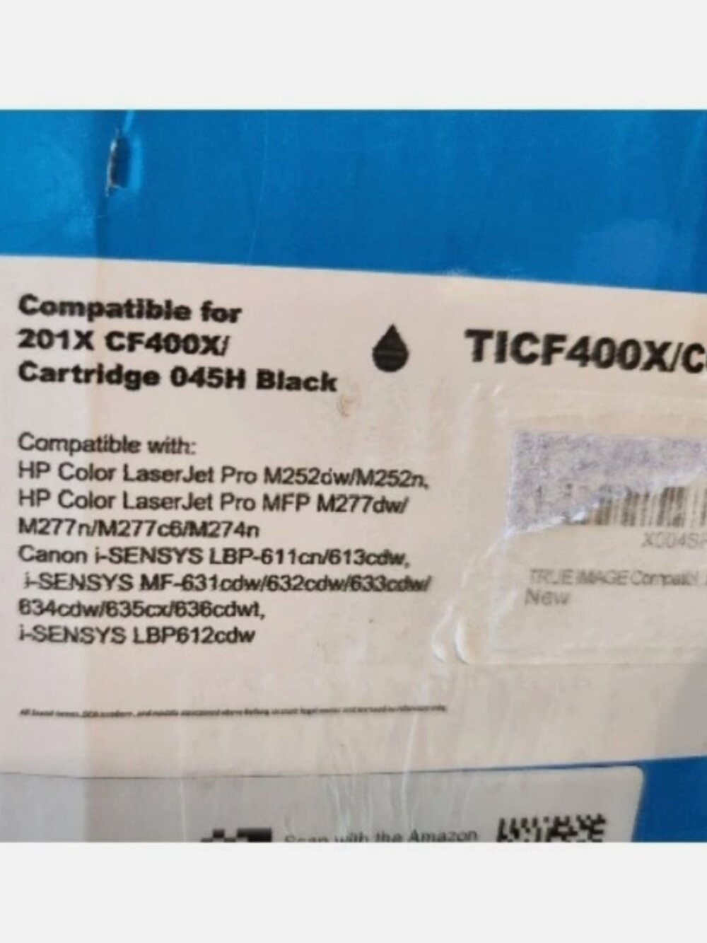 Premium Toner TICF400X/C0045X-2-V4 Compatible for 201X CF400X Black 2 Pack - Picture 2 of 7